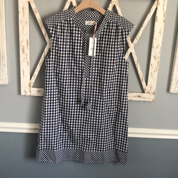 Vineyard Vines Dresses & Skirts - Vineyard Vines | NWT Navy Gingham Mix Tunic